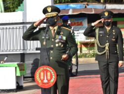 Danrem 174 Merauke Pimpin Ziarah Nasional HUT ke-76 TNI