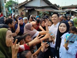 Ratusan Warga Unyur Antre Bantuan Makan Siang dan Susu Gratis, BPP Sebut Wujud Program Capres 02