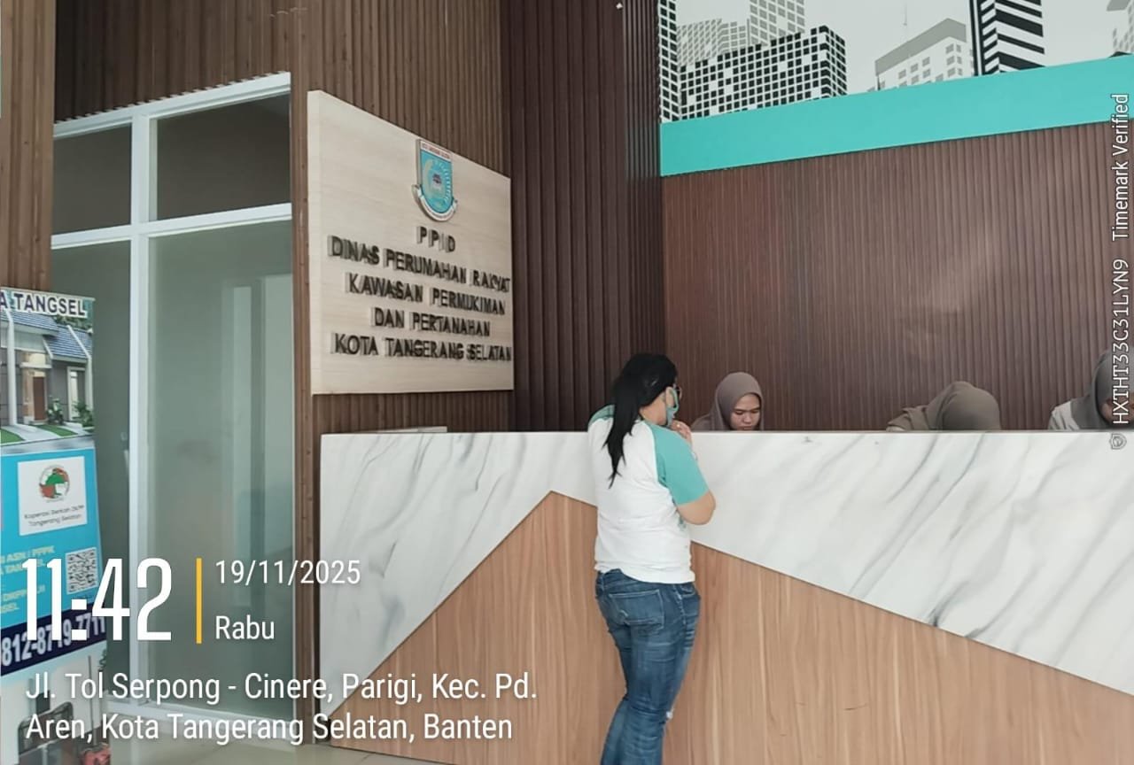 GMAKS Surati Disperkimta Tangsel, Sekdishub Diam Saja