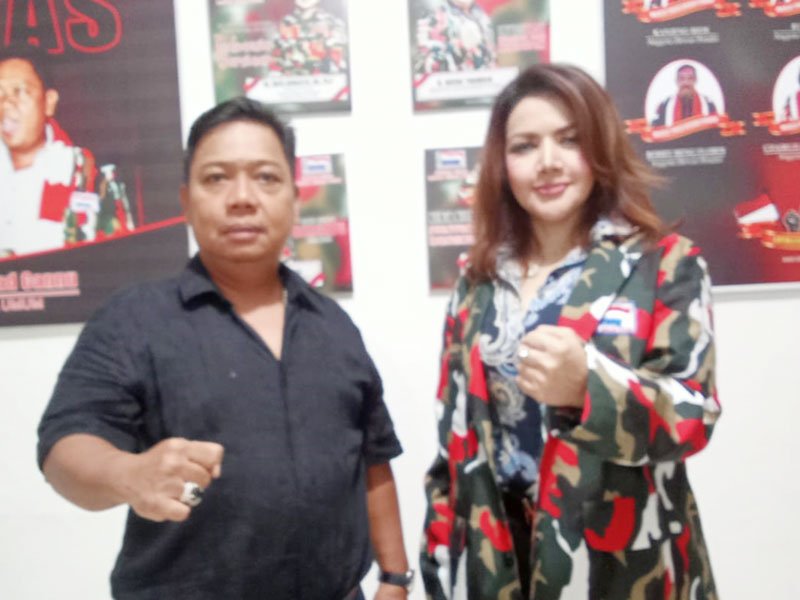 Barbie Kumalasari Resmi Pimpin Srikandi Laskar Merah Putih