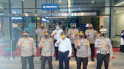 Kakorlantis Polri Tinjau Pengamanan Pelabuhan Merak Jelang Idul Adha