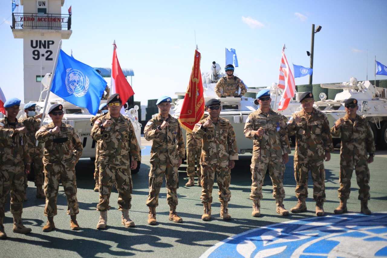 Wakil Komandan PMPP TNI Kunjungi Area Tugas Indobatt di Lebanon