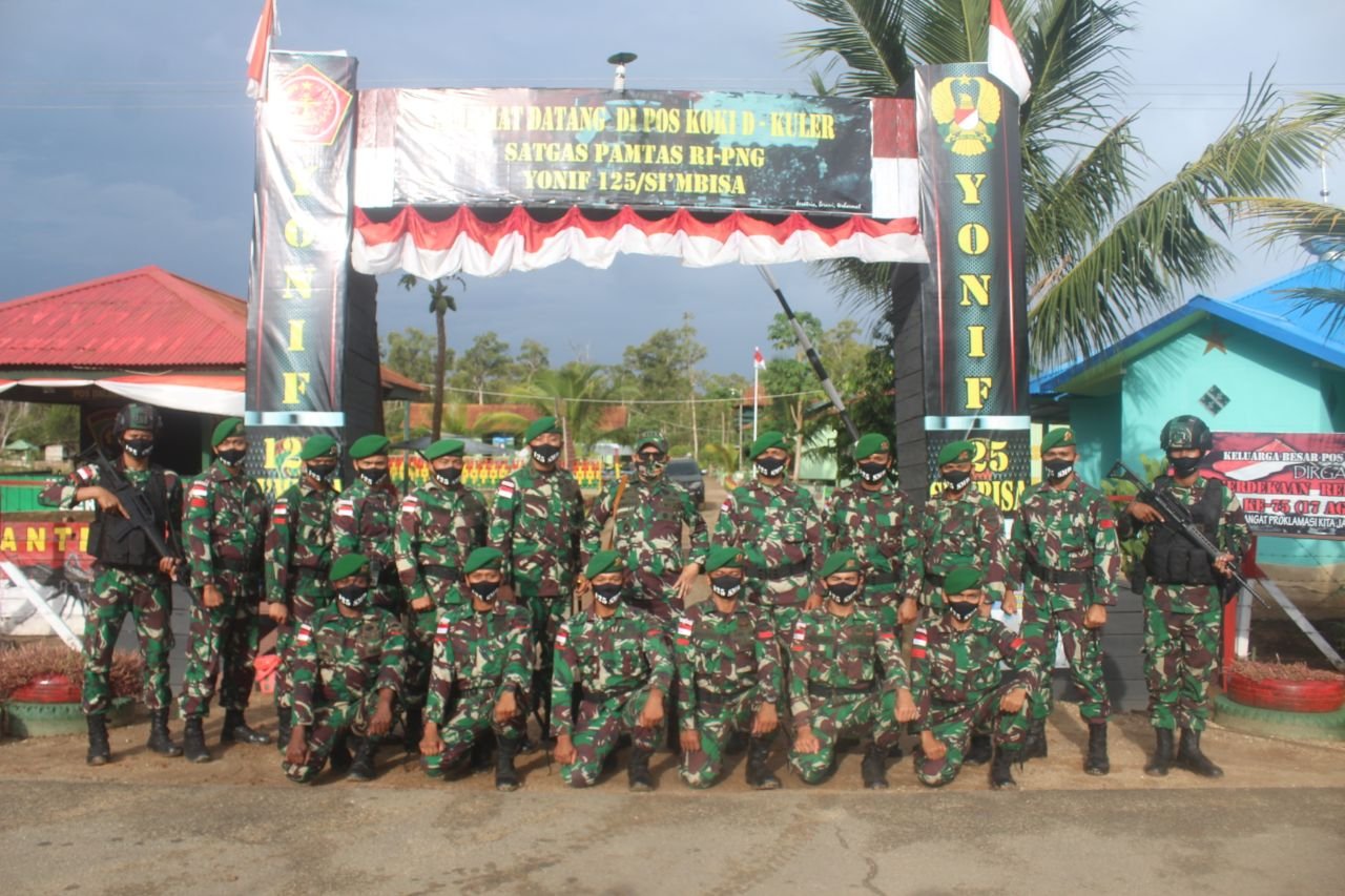 Sahli Pangdam I/Bukit Barisan Laksanakan Wasdal di Satgas Pamtas Yonif 125/Simbisa