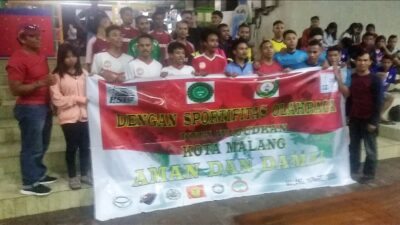 Pengusaha Malang Gelar Kompetisi Futsal Pererat Silaturahmi Generasi Muda