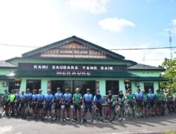 Danrem 174 Merauke Gelar Gowes Perpisahan Dandenzipur-11/MA sebagai Penghormatan Pengabdiannya