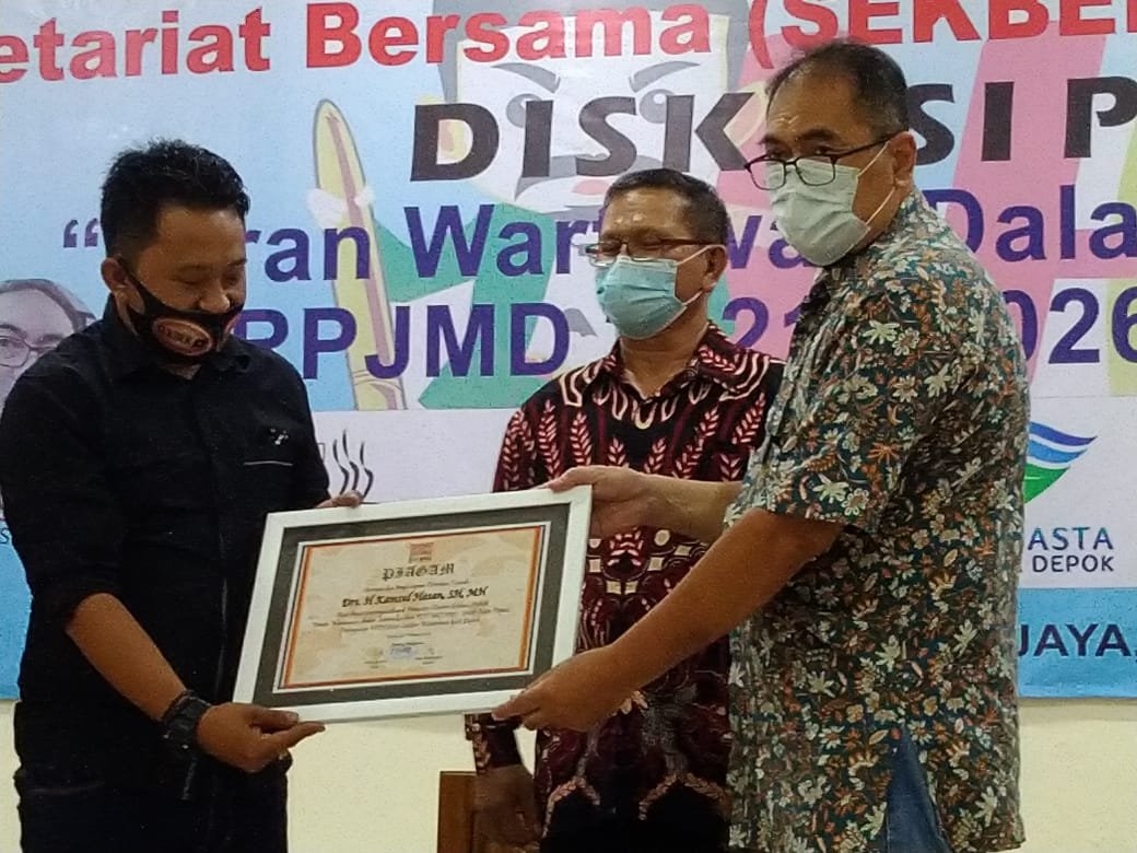Perayaan Hari Pers Nasional Sekber Wartawan Kota Depok 2021