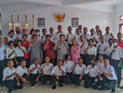 Kazona Bakamla Timur Bersama Taruna Taruni AMM Jaga Perairan Indonesia