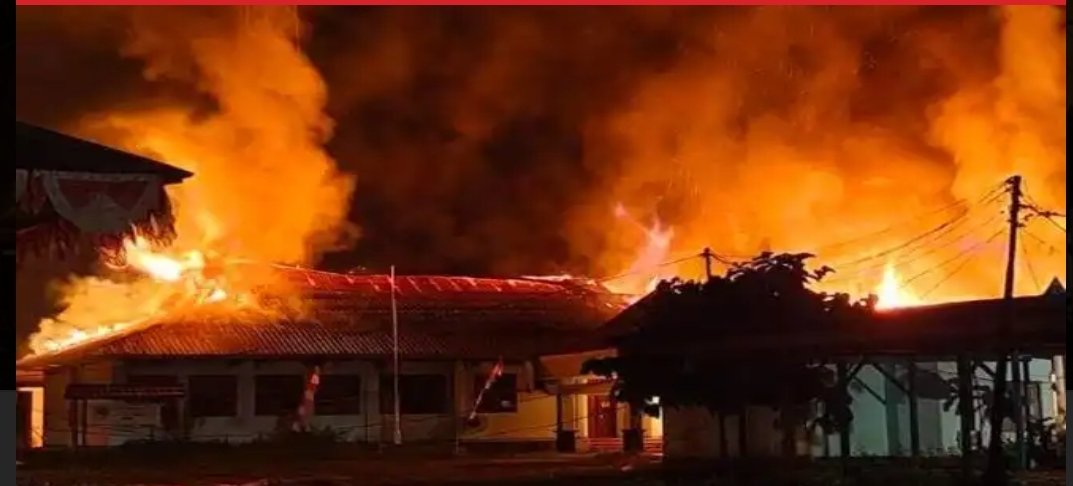 KKB Makin Biadab: Guna Bakar Gedung Sekolah Usai Bunuh Guru