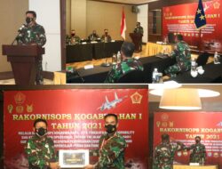 Rakornisops Kogabwilhan I TA 2021 Ditutup Pangkogabwilhan I