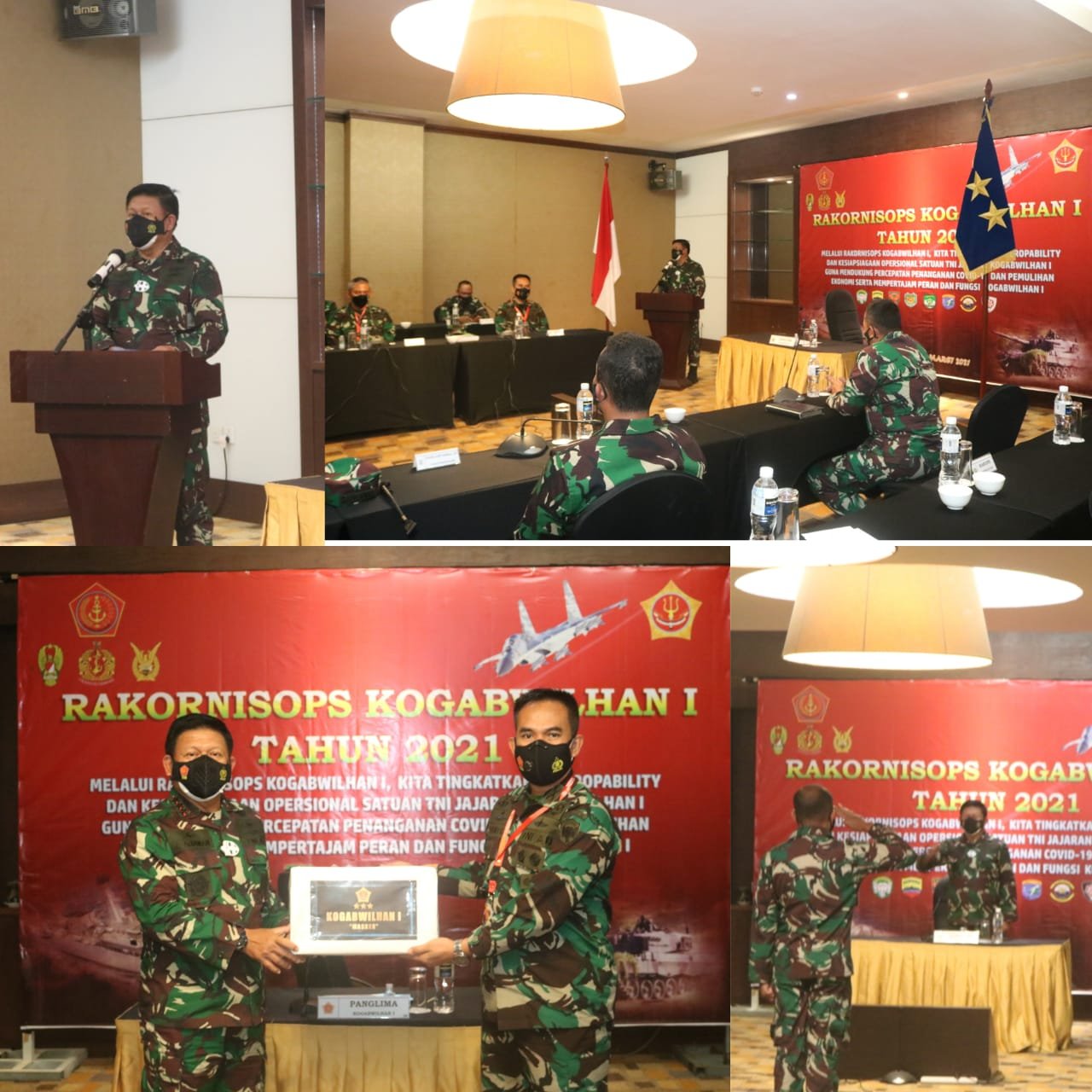 Rakornisops Kogabwilhan I TA 2021 Ditutup Pangkogabwilhan I