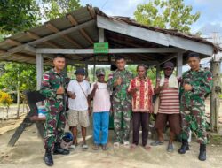 Bapak Ondoafi dan Perwakilan Umuaf Datangi Pos Ubrub dengan Semangat Basudara