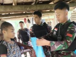 Humanis Yonif 143/TWEJ Dengar Suara Warga Perbatasan RI-PNG