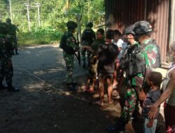 Jelang Purna Tugas, Satgas Kodim Yalimo Maksimalkan Komsos dengan Tokoh Pemuda dan Warga