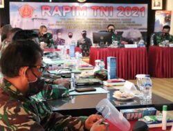 Pangkogabwilhan I Ikuti Rapim TNI Secara Virtual