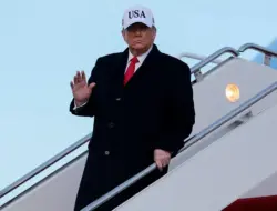 Trump kembali ke Swiss usai pesawat Angkatan Udara 1 lepas landas