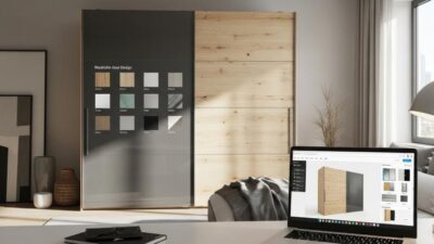 Untuk menarik lemari pakaian, Anda bisa menggunakan lemari online kami untuk membuat lemari Anda sendiri.