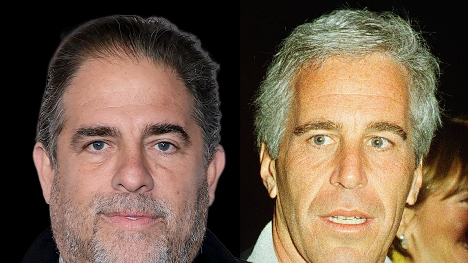 Sutradara Brett Latner, yang ditayangkan di TV Merlin, difoto duduk di sofa bersama Jeffrey Einstein dan wanita lainnya