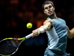 Carlos Alcaláz keluar dari ATP Tour Rotterdam