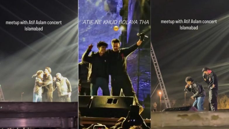 Video viral: Fans Pakistan Hashir Hamid Berani Bernyanyi bersama Atif Aslam di panggung