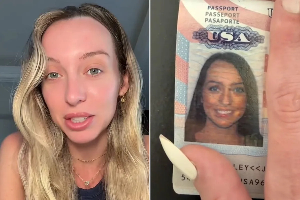 Seorang wanita menceritakan saat dia berhenti di bandara ketika petugas menemukan bahwa foto paspornya tidak mirip dengannya (eksklusif)