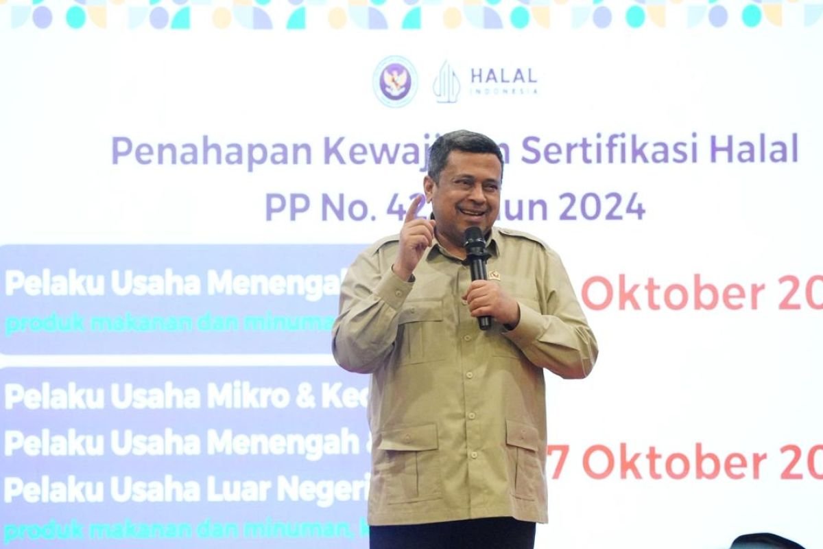 BPJPH berharap perusahaan besar menjadi mitra untuk usaha kecil dan menengah untuk meningkatkan ekosistem bersih.