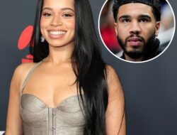 Ella Mai berbicara dengan Jayson Tatum tentang anaknya