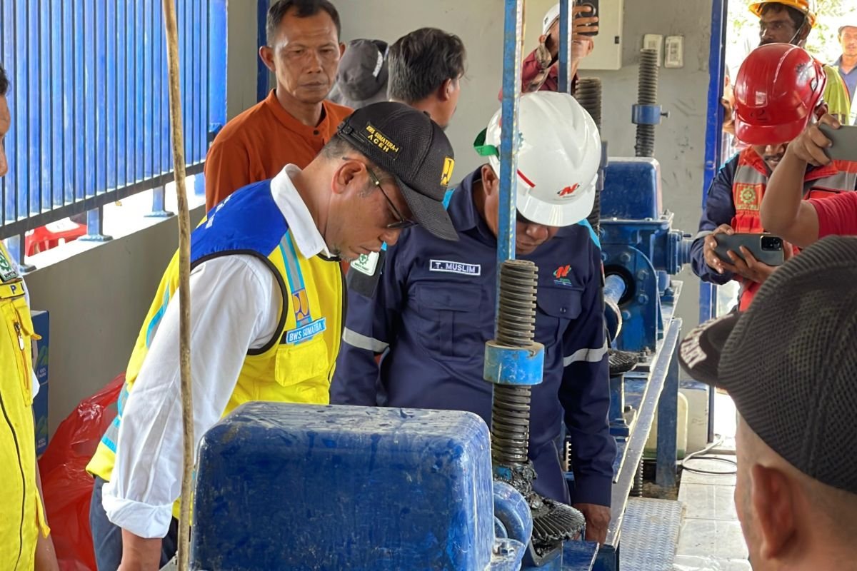 BWS mempercepat pemulihan sistem irigasi Aceh Utara yang rusak akibat bencana