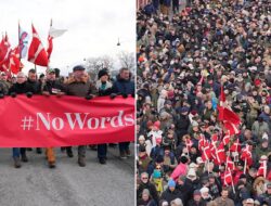 Trump mengkritik NATO, yang memicu protes veteran Denmark di Kedutaan Besar Denmark di AS