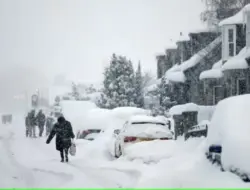 Angin salju yang melanda Inggris turun hingga 4 derajat celcius selama 33 jam, berita Saudi