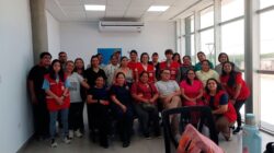 Pelatihan pertama mereka di Rumah Sakit Wilayah Campobaro Baru