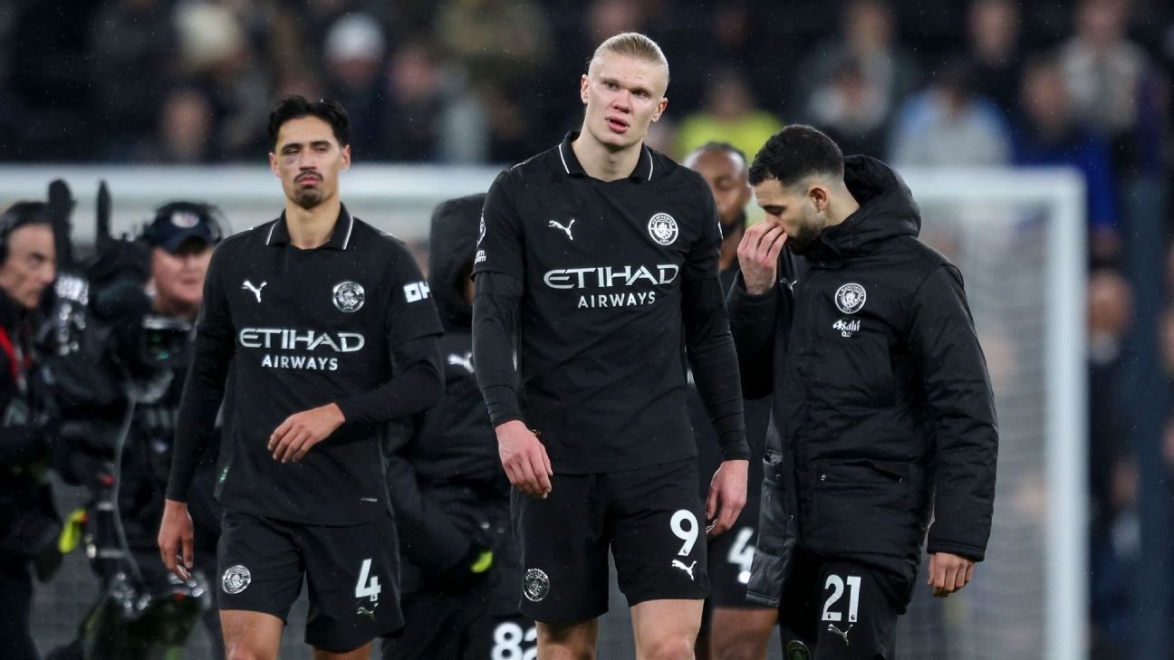 Manchester City memimpin Tottenham Hotspur: Keprihatinan Manchester City untuk juara Liga Inggris, tekanan Frank lebih rendah