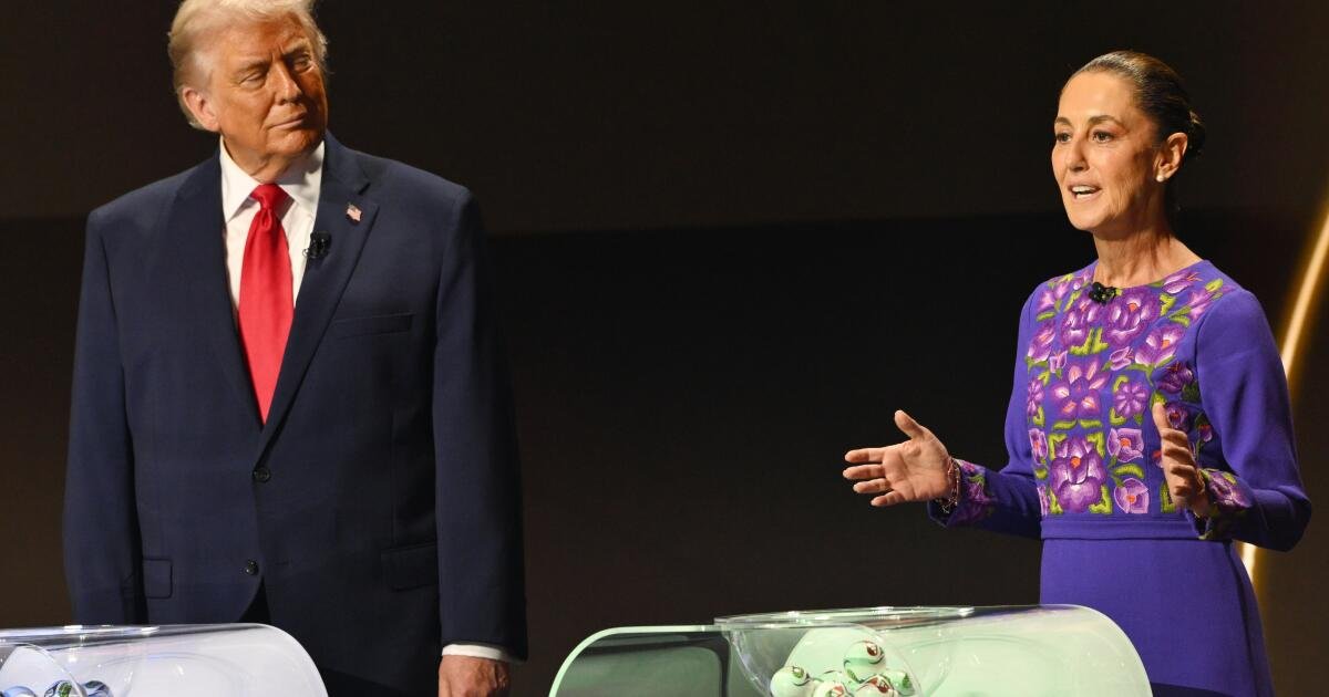 Presiden Meksiko, Claudio Sinham, mengalahkan Trump