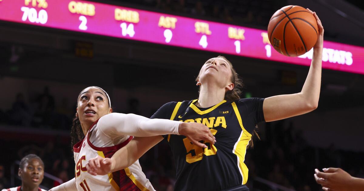 USC Women's Basket mengalahkan peringkat delapan di Iowa dalam pernyataan besar