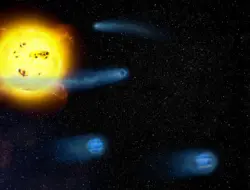 Planet bayi yang membom menunjukkan tahap hilangnya pembentukan planet