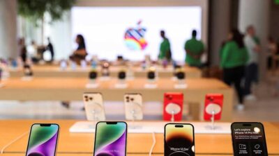 Apple di India mencapai rekor 28 persen dari sahamnya