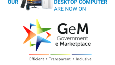 Conciente Infosystems telah merilis daftar komputer desktop di pasar elektronik pemerintah (GeM) untuk APN News.