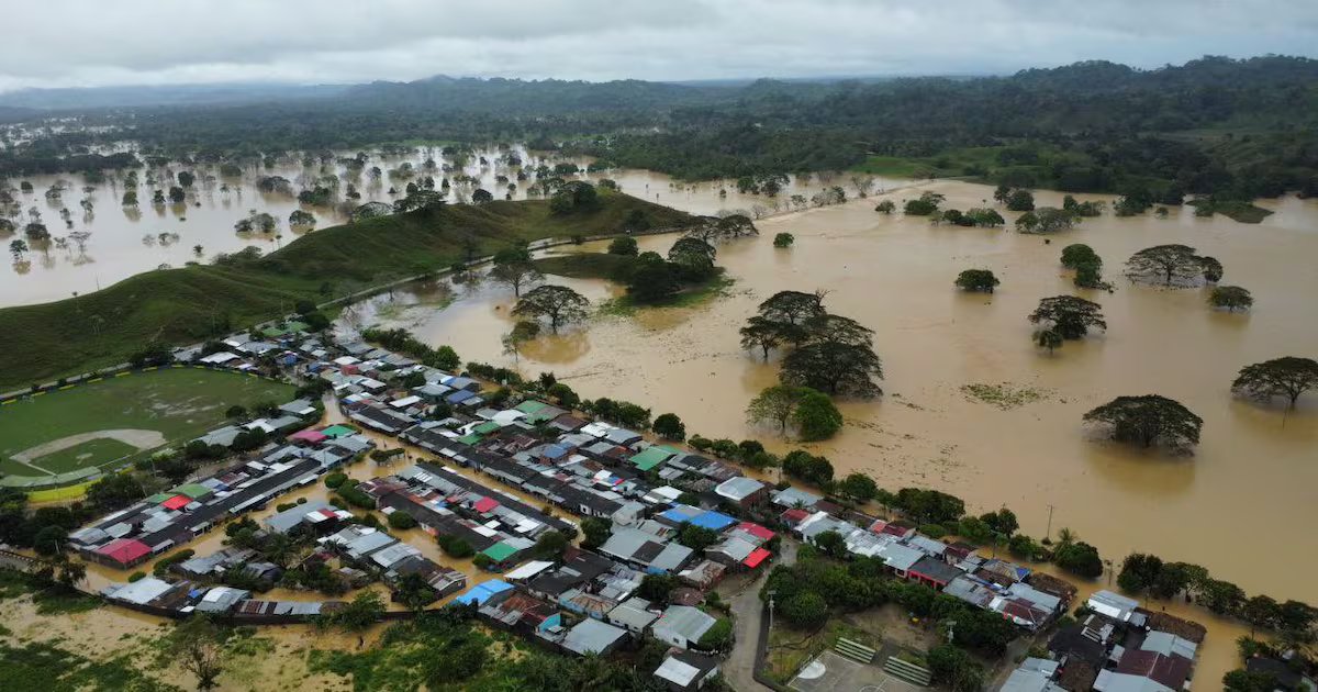 Hujan di Pantai Karibia Membuat Keadaan Darurat yang Benar - Publimetro Columbia