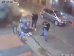 Video tepat waktu serangan bom di komunitas Santo Dafi di Bogotá, Publimetro Columbia