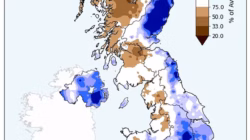 Pada bulan Januari, Mende akan memulai musim hujan di Inggris, dengan hujan 17 persen lebih tinggi dari biasanya, menurut Badan Meteorologi Inggris (BM Meteorology), salah satu bulan terhuyung yang pernah tercatat di Inggris.