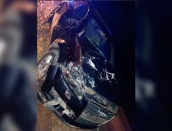 Kecelakaan parah di Jalan No. 92: Seorang pedagang yang bernama Keudi berhasil menyelamatkan hewan