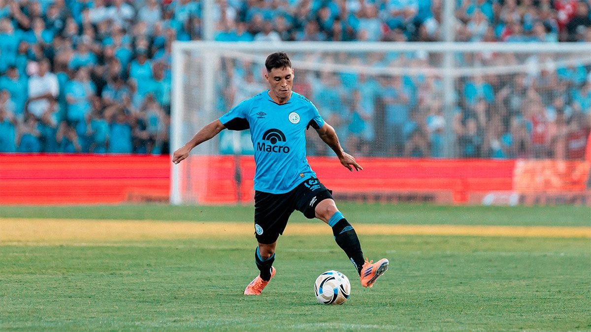 Tim muda Argentina dan Belgrano bertanding untuk posisi pertama di B